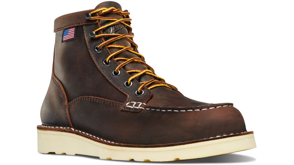 Danner Bull Run Moc Toe 6in Work Boot - Womens, Brown, 10 US, Medium, 15575-10M