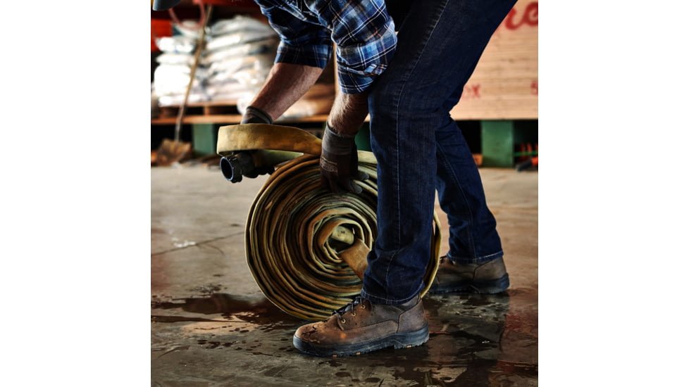 Danner Caliper 6in Aluminum Toe Work Shoes - Mens, Brown, 8.5 US, D, 19453-8.5D