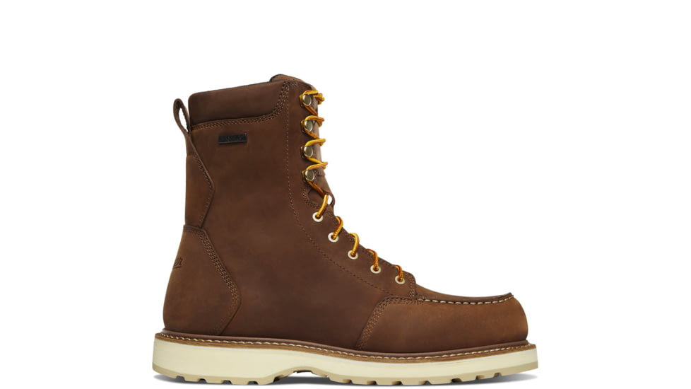 Danner Cedar River Moc 8in Aluminum Toe Work Shoes - Mens, Brown, 7 US, EE, 14303-7EE