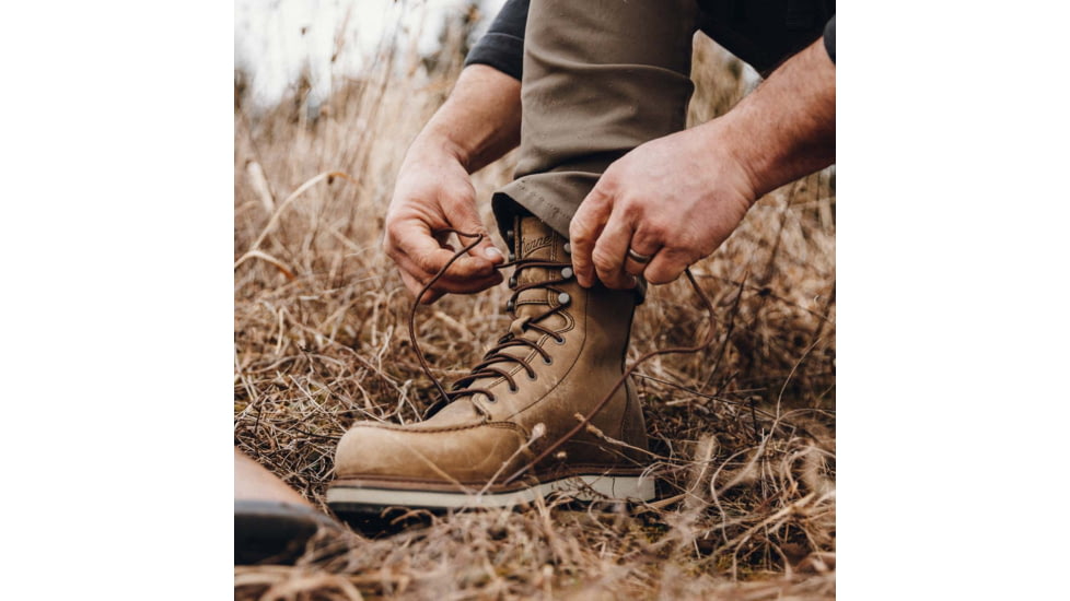Danner Cedar River Moc Toe Hunter 8in Shoes - Mens, Regular, Timberwolf, 8.5, 14304-8.5D