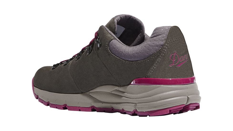 Danner Mountain 600 Low Hiking Shoe - Women's-Gray/Plum-Medium-10