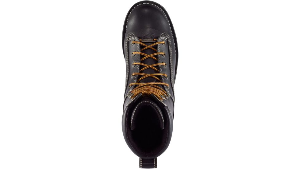 Danner Quarry USA 8in Alloy Toe Boots, Black, 13EE, 17311-13EE
