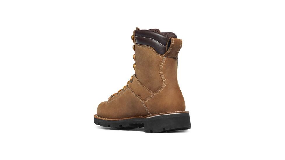 Danner Quarry USA 8in Alloy Toe Boots, Distressed Brown, 11D, 17317-11D