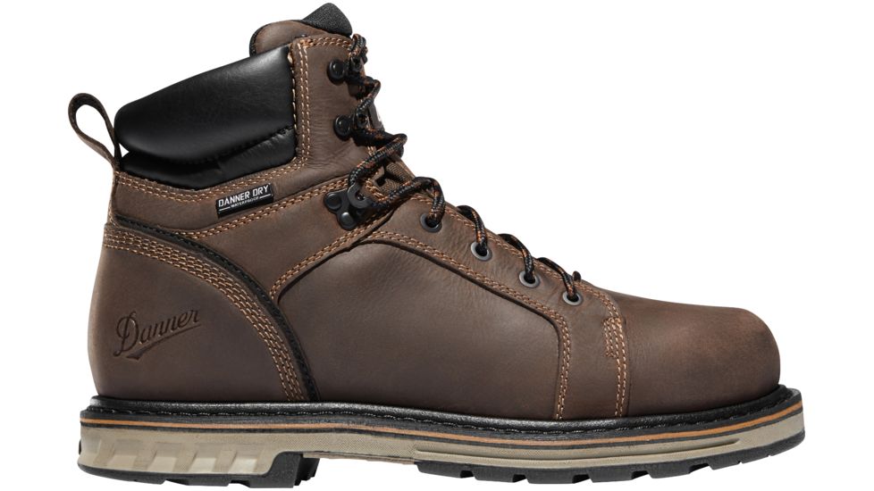 Danner Steel Yard 6in Work Boot - Mens, Brown, 9.5 US, Wide, 12536-9.5EE