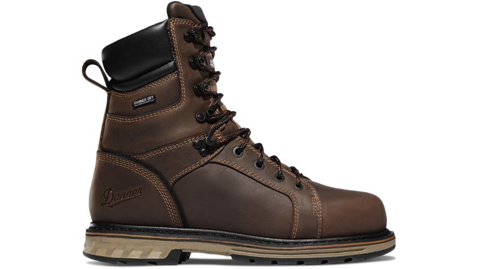 Danner Steel Yard 8in 400G Steel Toe Work Boot - Mens, Brown, 12 US, Wide, 12535-12EE