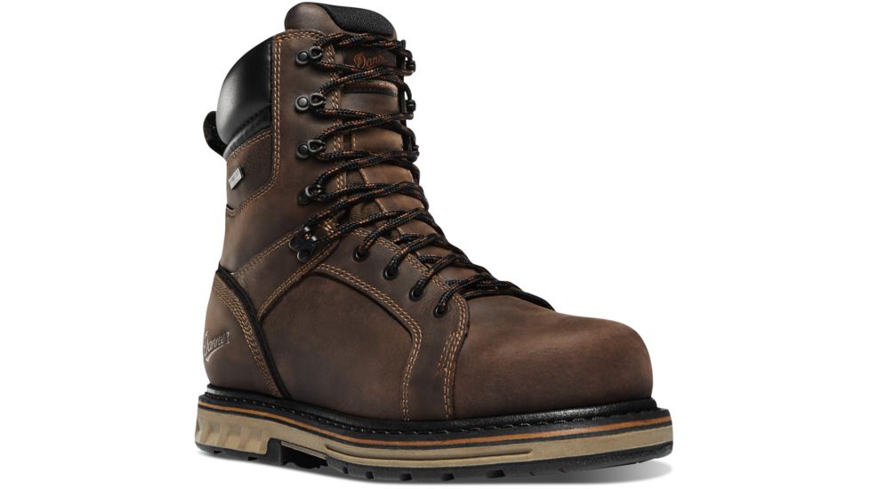 Danner Steel Yard 8in Steel Toe Work Boot - Mens, Brown, 11.5 US, Medium, 12534-11.5D