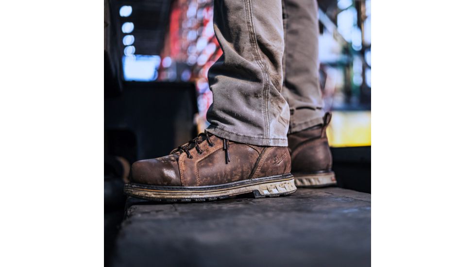 Danner Steel Yard 8in Steel Toe Work Boot - Mens, Brown, 11.5 US, Medium, 12534-11.5D