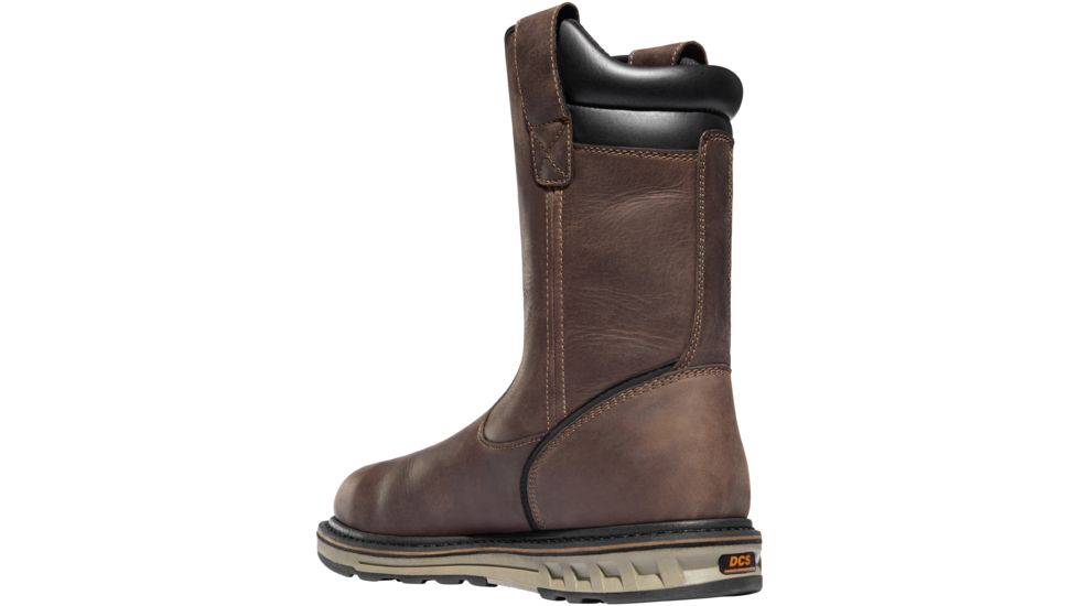Danner Steel Yard Wellington Wedge 11in Hot ST Work Boot - Mens, Brown, 8.5 US, Wide, 12562-8.5EE