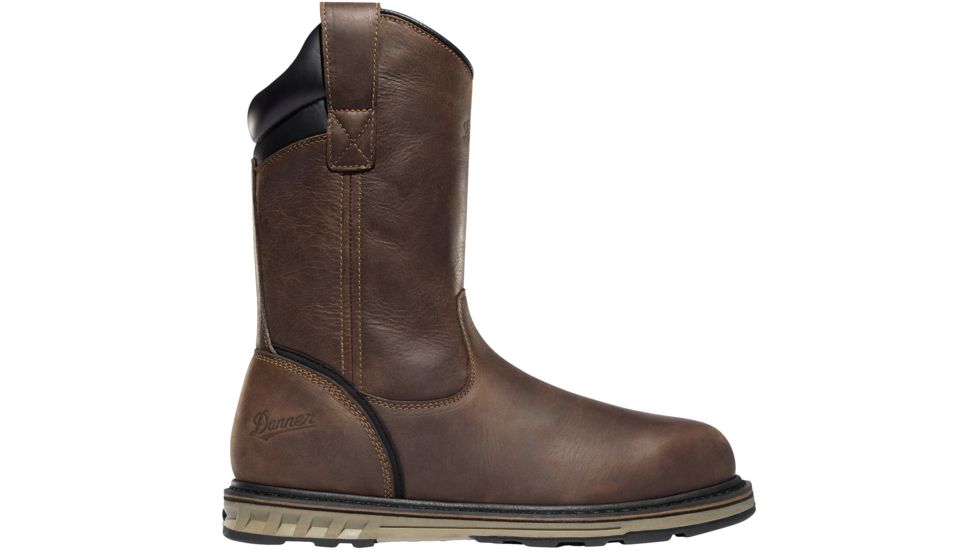 Danner Steel Yard Wellington Wedge 11in Hot ST Work Boot - Mens, Brown, 8.5 US, Wide, 12562-8.5EE