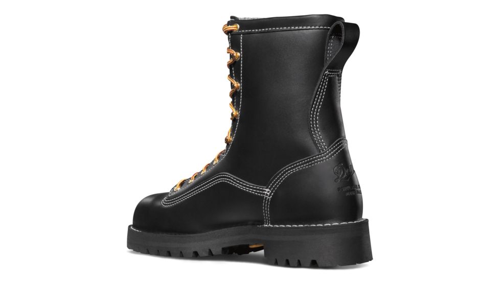 Danner Super Rain Forest 8in Boots, Black, 12EE, 11500-12EE