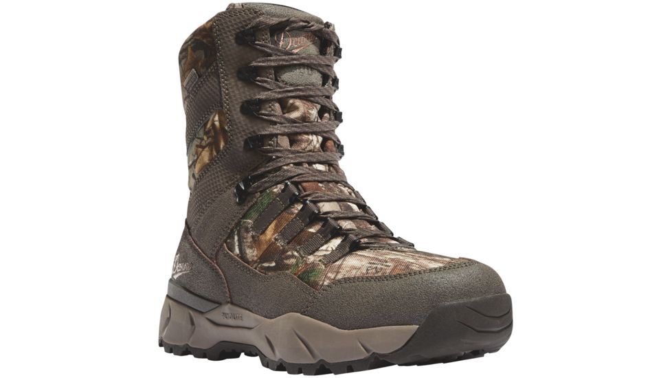 Danner Vital 8in 800G Insulation Boots, Realtree Xtra, 15D, 41554-15D