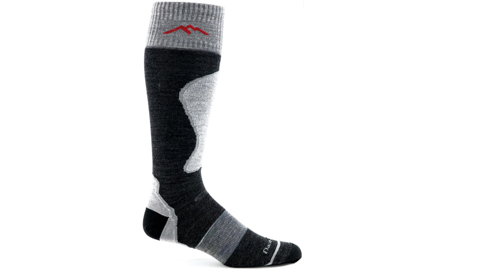 Darn Tough Ski/Ride Over-The-Calf Padded Cushion Sock - Men's - Charcoal M