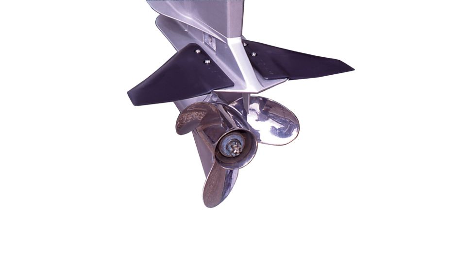 Davis Instruments Doel-Fin Outboard/Outdrive Stabilizer, Black 5001211