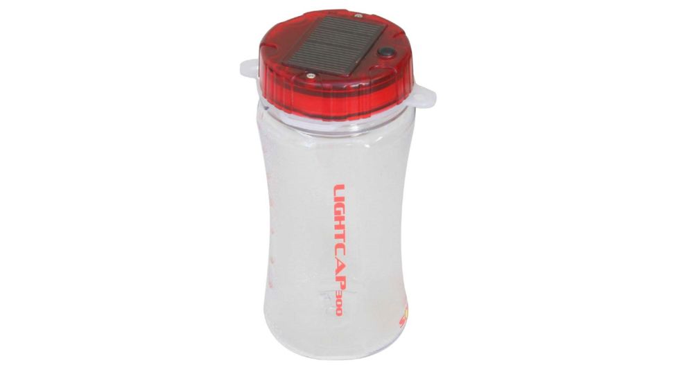 Davis Instruments LightCap 300 Solar Lantern/Water Bottle, Red 5001217