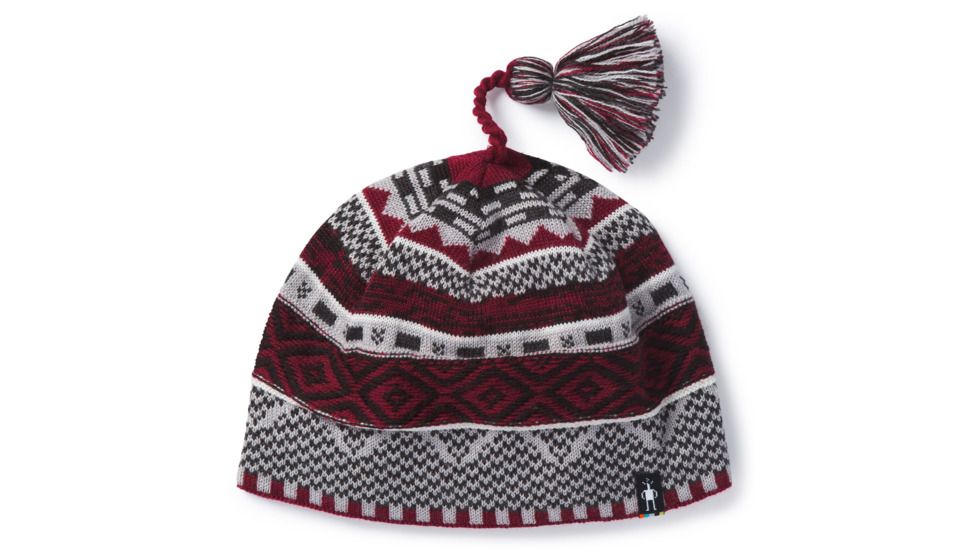 Smartwool Dazzling nderland Beanie-Unisex, Tibetan Red, Unisex Medium, SW010436A25-1FM