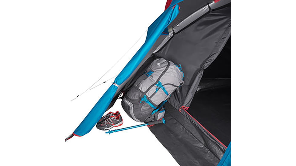 Decathlon Quechua Arpenaz Fresh &amp; Black Waterproof Camping Tent, 3XL, Blue, 3 Person, 2611272
