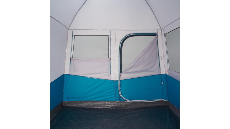 Decathlon Quechua Arpenaz Pole-Supported Waterproof Living Area Shelter Base, Blue, 6 Person, 4006568