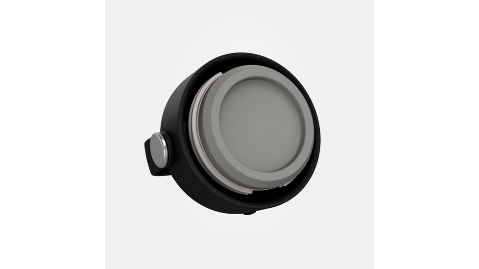 Decathlon Quechua Double Wall Insulated Wide Mouth Stainless Steel Water Bottle, Black, 25oz, 4266687