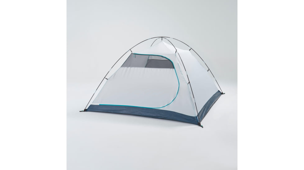Decathlon Quechua MH100 Waterproof Camping Tent, Grey, 3 Person, 4006574