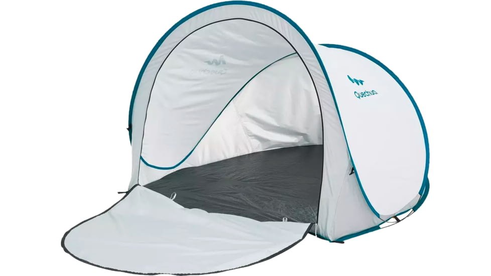 Decathlon Quechua Pop-up Camping Beach Shelter Cool &amp; Blackout, White, XL, 4006567