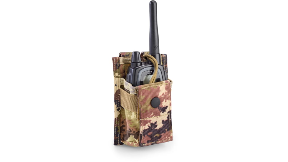 Defcon 5 Small Radio Pouch, Vegetato Italiano, NSN 8465151934858, D5-RP01 VI