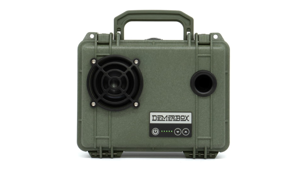 Demerbox DB1 Speakers, Pesaro Green, DB1-1150-ODG