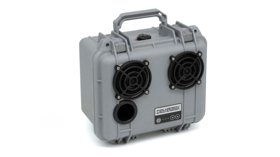 Demerbox DB2 Speakers, Jetport Silver, DB2-1300-SLV