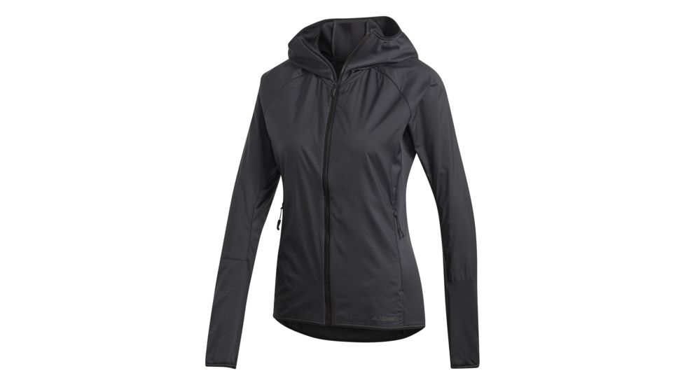 Demo, Adidas Terrex Skyclimb Fleece Jacket - Women's, Carbon, Small, DQ1524-S-020