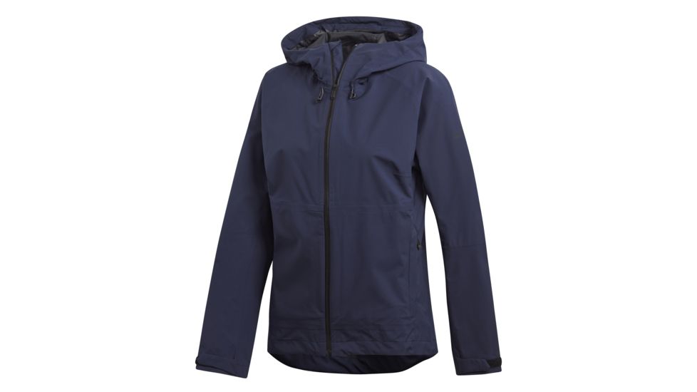 Demo, Adidas Terrex Swift Rain Jacket - Women's, Legend Ink, Small, DT4176-S-420
