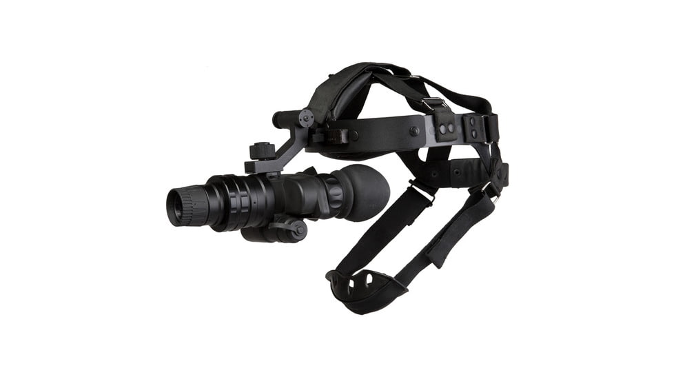 DEMO, AGM Global Vision Wolf-7 Night Vision Goggles, Gen 2 plus, Green Phosphor, Level 3 IIT, Black, 12WO7122103031