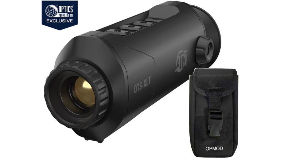 ATN OPMOD OTS XLT 2.5-10x25mm Thermal Monocular, 160x120 Pixels, Black, TIMNOXL125XOP