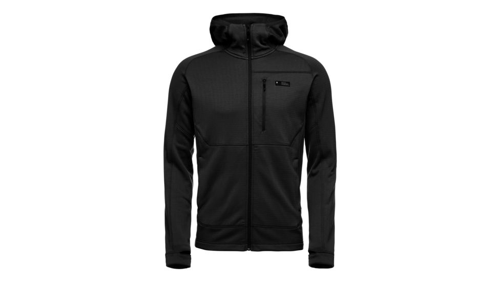 Demo, Black Diamond Factor Hoodie - Mens, Black, Medium, AP7440400002MED1