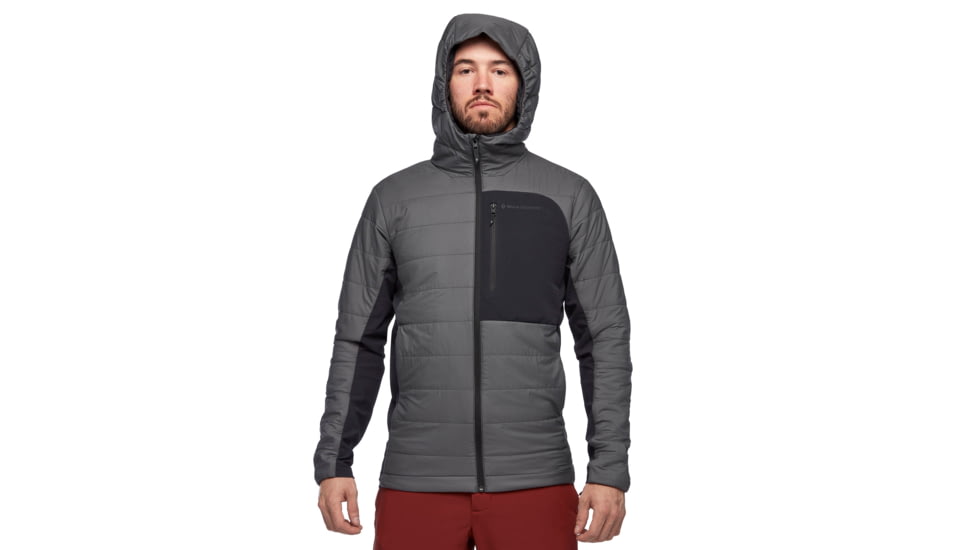 Demo, Black Diamond M Aspect Wool Hoody - Mens, Anthracite-Black, Medium, AP7460409039MED1