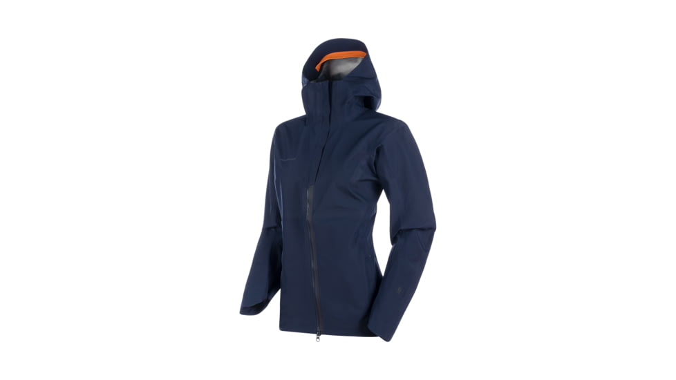 Demo, Mammut Women's 3850 HS Hooded Jacket, Peacoat, Small, 10102687050125100-DEMO