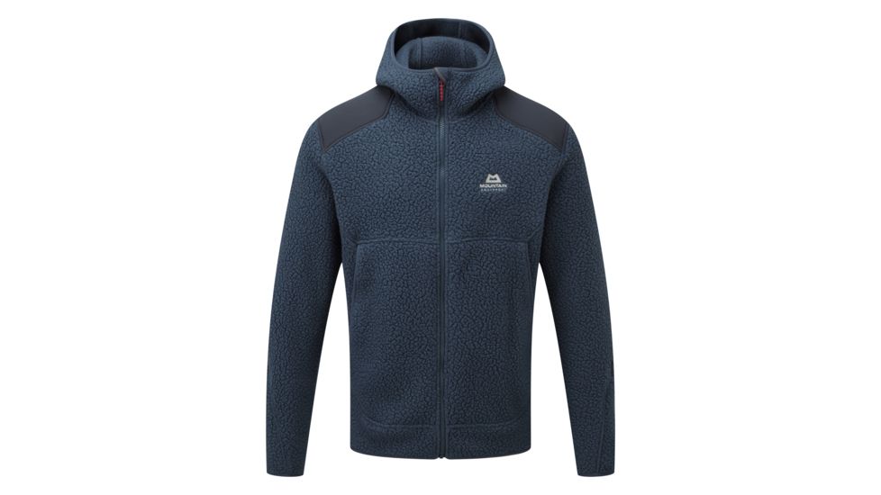 Demo, Mountain Equipment Moreno Hooded Jacket - Mens, Denim/Blue Nights, Large, ME-003411-Denim/BN-L,