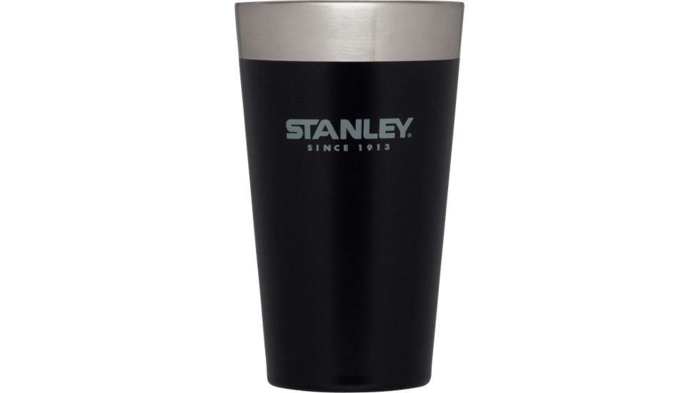 Demo, Stanley Adventure Stacking Vacuum Pint--, Matte Black, Pint, 10-02282-053