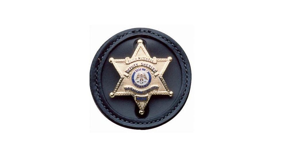 DeSantis Black - Plain - Sheriffs Star Badge Holder U22BZG7Z0