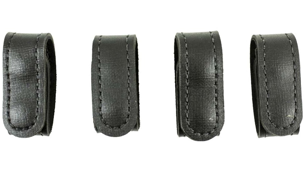 DeSantis Veritas Duty Belt Keeper, 4-Pack, GLX, Black, 801BXG1Z3