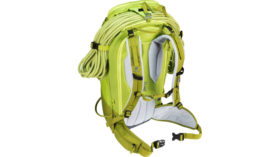 Deuter Freerider Pro 32+ SL Climbing Packs - Womens, Moss/Citrus, 330342228030