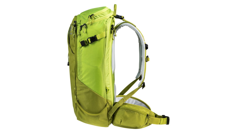 Deuter Freerider Pro 32+ SL Climbing Packs - Womens, Moss/Citrus, 330342228030