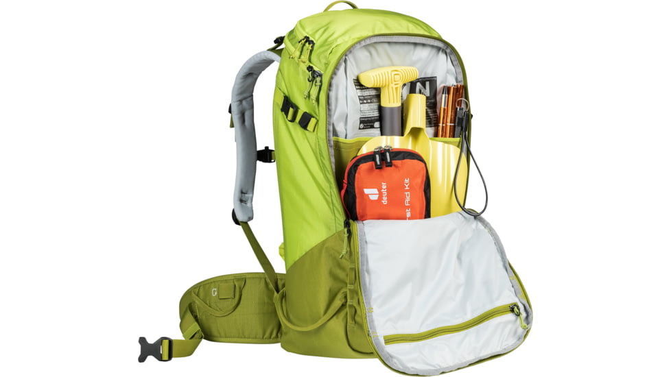 Deuter Freerider Pro 32+ SL Climbing Packs - Womens, Moss/Citrus, 330342228030