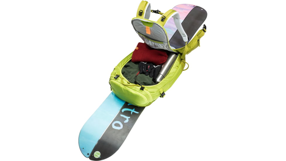 Deuter Freerider Pro 32+ SL Climbing Packs - Womens, Moss/Citrus, 330342228030