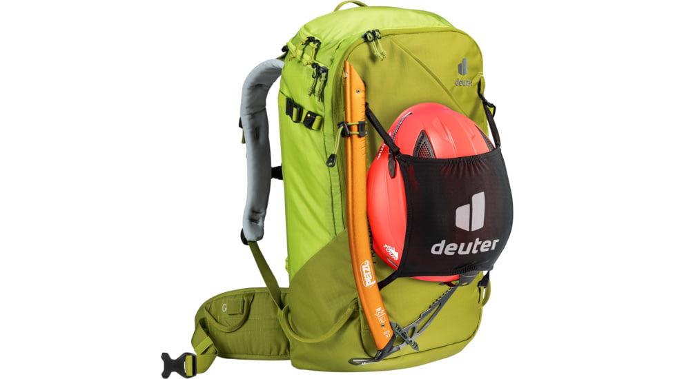 Deuter Freerider Pro 32+ SL Climbing Packs - Womens, Moss/Citrus, 330342228030