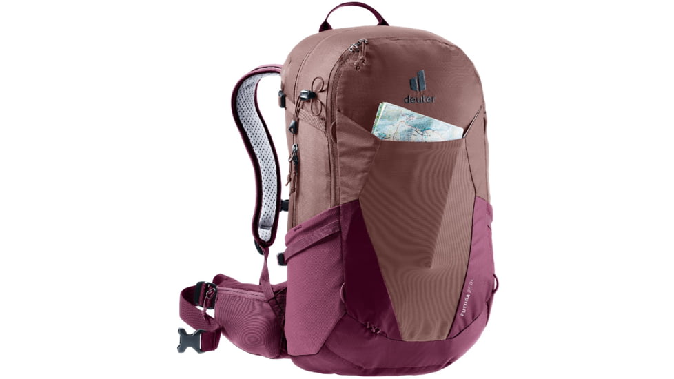 Deuter Futura 25 SL Backpack - Womens, Ashrose/Cassis, 340022155990