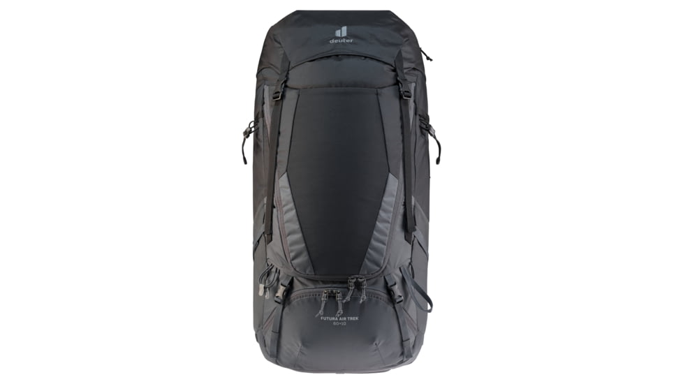 Deuter Futura Air Trek 60 + 10 Pack, Black-Graphite, 70L, 340232174030
