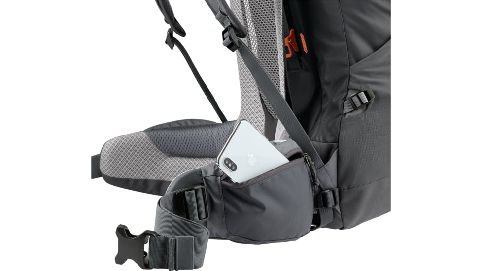 Deuter Futura Air Trek 60 + 10 Pack, Black-Graphite, 70L, 340232174030