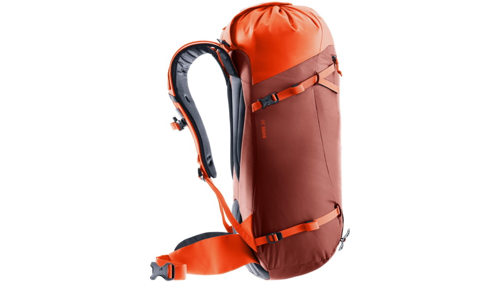 Deuter Guide 30 Backpack, Redwood/Papaya, 336132359120