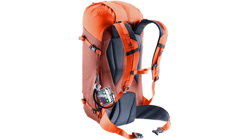 Deuter Guide 30 Backpack, Redwood/Papaya, 336132359120