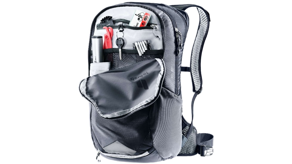 Deuter Race Air 14+3 W/2L Backpack, Black, 14 L, 320442370000