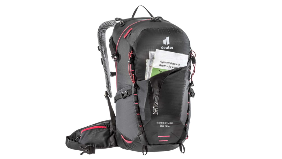 Deuter Speed Lite 22 SL Daypack, Black, 22 Liter, 341032170000